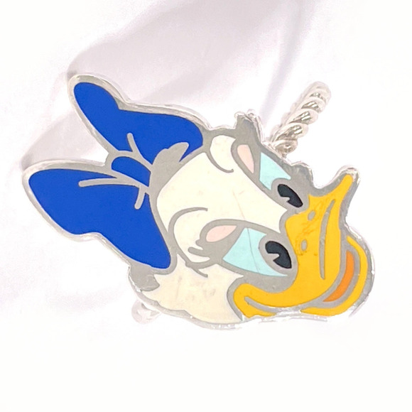 GUCCI Daisy Duck x Disney Collaboration Ring, Sterling Silver 925, Size 13.5c... - Picture 6 of 9